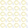 20 Packs Fairy String Lights,Waterproof Battery Operated Fairy Lights,6.6FT 20 LEDs Christmas Starry Firefly Lights,Lights For Wedding Party Indoor Outdoor Decoration(Warm White) -Department 56 Shop 51KUzCfyi4L