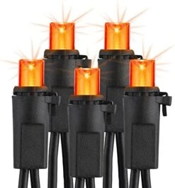 Brizled Purple Halloween Lights, 33ft 100 LED Purple Light 5mm Wide Angle Halloween String Light, 120V UL Certified Connectable Purple Light String For Party Indoor Outdoor Halloween Decor, Black Wire 21 Brizled Purple Halloween Lights, 33ft 100 LED Purple Light 5mm Wide Angle Halloween String Light, 120V UL Certified Connectable Purple Light String For Party Indoor Outdoor Halloween Decor, Black Wire -Department 56 Shop 51KrUJVtsrL. AC