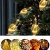 2Pcs Christmas Snow Globe String Lights Indoor Decorations 6.6 FT Battery Operated Powered String Lights For Christmas Tree Snow Scene In 20 Clear Bulbs Decor For Home Bedroom Fireplace Xmas Lights -Department 56 Shop 51L14d1pDIL