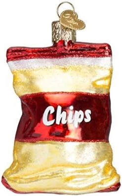 Old World Christmas Ornaments: Pickle Chips Glass Blown Ornaments For Christmas Tree -Department 56 Shop 51MwQPV7XlL. AC