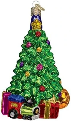 Old World Christmas Ornaments: Christmas Cactus Glass Blown Ornaments For Christmas Tree -Department 56 Shop 51N2Tc70JL. AC