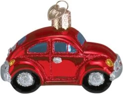 Old World Christmas Glass Blown Ornament Classic Car (46023) , Pink -Department 56 Shop 51OUxmWIUaL. AC