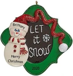 Personalized Snowman Christmas Ornaments - Snowman Ornaments 2022, Frosty Snowman Ornaments, Frosty Friends Ornaments, Snow Buddies 2022 Ornament - Catching Snowflakes - Free Customization -Department 56 Shop 51Ovs6Eo0UL. AC