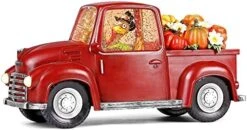 Fall Decor Vintage Red Truck, 11.3" Large Size Resin Truck Snow Globe, Vintage Harvest Pumpkin Truck Tabletop Decorations For Fall Harvest Thanksgiving Autumn 11 Fall Decor Vintage Red Truck, 11.3" Large Size Resin Truck Snow Globe, Vintage Harvest Pumpkin Truck Tabletop Decorations For Fall Harvest Thanksgiving Autumn -Department 56 Shop 51Oygk6EUlL. AC