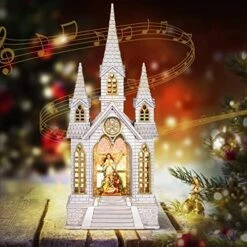 Christmas Snow Globes,Christmas Carriage Snow Globe With 8 Music & Timer, Battery Or USB Cable Powered Operated Glittering For Christmas Table Centerpiece Decoration.Gift- Santa,Christmas Tree 22 Christmas Snow Globes,Christmas Carriage Snow Globe With 8 Music & Timer, Battery Or USB Cable Powered Operated Glittering For Christmas Table Centerpiece Decoration.Gift- Santa,Christmas Tree -Department 56 Shop 51P7shpMmvL. AC