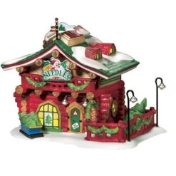 Department 56 North Pole Village Needle's Tree Farm Building