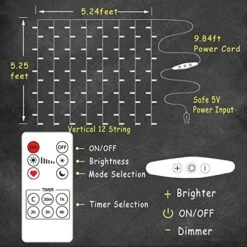 Curtain Lights Purple Pink Teal Blue Ombre Fairy Lights With Remote, LED String Curtain Lights For Girls Kids Mermaid Decoration Lights Bedroom Wall Hanging Nautical Sea Ocean Frozen Theme Decor -Department 56 Shop 51PLkyleBDL