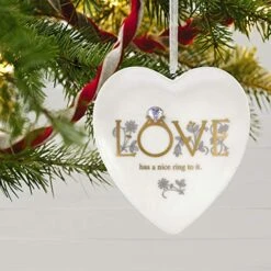 Hallmark Keepsake Christmas Ornament 2020 First Comes Love Engagement Ring Heart Porcelain 13 Hallmark Keepsake Christmas Ornament 2020 First Comes Love Engagement Ring Heart Porcelain -Department 56 Shop 51Pb8c7UEQL
