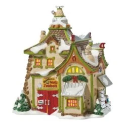 Department 56 North Pole Village Zenbolt's Handyman Shop Lit House