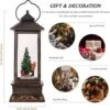 Christmas Lantern,Christmas Snow Globe,Christmas Decorations With Music,Christmas Day Gifts Used For Garden Decoration, House Decoration, Christmas Decorations Indoor (Christmas Tree)