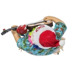 Kurt Adler 11" Fabriche' Beach Santa 8 Kurt Adler 11" Fabriche' Beach Santa -Department 56 Shop 51Q1AjfK4QL