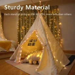 Homemory 4 Pack 20 Ft 60 LED Fairy Lights Battery Operated Christmas Lights With Remote Waterproof 8 Modes Firefly Twinkle String Lights For Party Bedroom Wedding Decorations -Department 56 Shop 51QIrf4hHxL