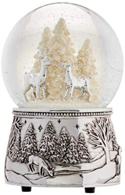 Reed And Barton North Pole Bound Christmas Snowglobe 867074 New
