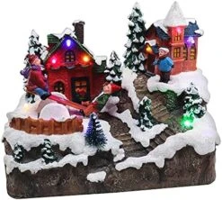 Christmas Village Building A Snowman - Pre-lit Tabletop Snow Village - Perfect Addition To Your Christmas Indoor Decorations & Christmas Village Displays -Department 56 Shop 51RntvORy1S. AC