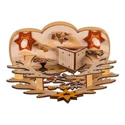 Kurt S. Adler Kurt Adler 10.82-Inch Battery-Operated LED Wood Village House, Multi -Department 56 Shop 51S4ofg0WDL