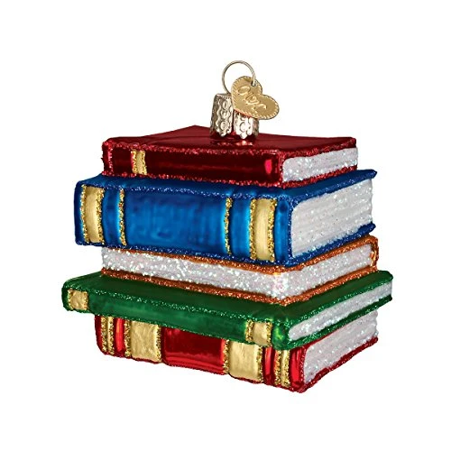 Old World Christmas Stack Of Books Christmas Ornament 1 Old World Christmas Stack Of Books Christmas Ornament