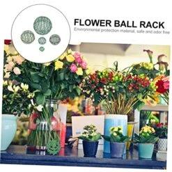 VOSAREA 6 Pcs Grass Ball Stand Flower Holder Flower Arranging Rack Flower Holding Rack Grass Ball Frame Garden Supply Flower Ball Rack Flower Arrangement Rack Garden Supplies Mini 9 VOSAREA 6 Pcs Grass Ball Stand Flower Holder Flower Arranging Rack Flower Holding Rack Grass Ball Frame Garden Supply Flower Ball Rack Flower Arrangement Rack Garden Supplies Mini -Department 56 Shop 51SQIwOFnlL