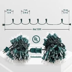 Hopolon Clear Christmas Lights Set 2PACK 50Count 13Feet Incandescent Bulb Mini String Lights For Indoor Christmas Tree Garland Birthday Wedding Festival Decor, Warm White 15 Hopolon Clear Christmas Lights Set 2PACK 50Count 13Feet Incandescent Bulb Mini String Lights For Indoor Christmas Tree Garland Birthday Wedding Festival Decor, Warm White -Department 56 Shop 51SpUkw0yHL