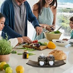 Fovasen Shabby Chic Tea Light Candle Holders, Romantic Valentines Christmas Decor Rustic Candle Holder Set Wooden Votive Candlestick With Tray And Rocks For Coffee Dining Table Center Decor-Set Of 2 12 Fovasen Shabby Chic Tea Light Candle Holders, Romantic Valentines Christmas Decor Rustic Candle Holder Set Wooden Votive Candlestick With Tray And Rocks For Coffee Dining Table Center Decor-Set Of 2 -Department 56 Shop 51TL8uOYTSL