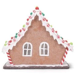 RAZ Imports Kringle Candy Co. 11.5" Gingerbread Lighted Lodge -Department 56 Shop 51U8hR3mOrL