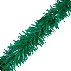 TCDesignerProducts Black Vinyl Indoor & Outdoor Holiday Tinsel Twist Shiny Garland Decoration - 4" X 25' Roll -Department 56 Shop 51UaKz0k24L. AC