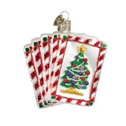 Old World Christmas Ornaments: Vegas Baby Glass Blown Ornaments For Christmas Tree, Royal Flush (44035) -Department 56 Shop 51UjRSl3PRL