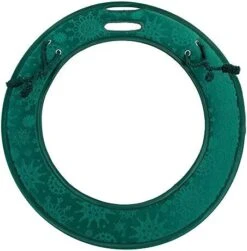 [Door Protecting Holiday Wreath Pad] - Prevent Damage To Front Door - Fits 24 To 26 Inch Wreaths - Padding Prevents Scratches Dings And Dents - Decorative Protection From Seasonal Greenery (24-Inch) -Department 56 Shop 51VF9yrCOL. AC