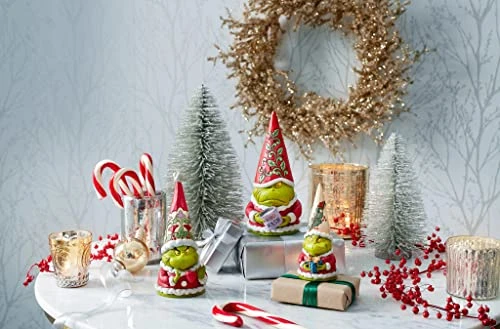 Enesco Jim Shore Dr. Seuss The Grinch Gnome With Who Hash Figurine, 8 Inch, Multicolor 6 Enesco Jim Shore Dr. Seuss The Grinch Gnome With Who Hash Figurine, 8 Inch, Multicolor - Image 6