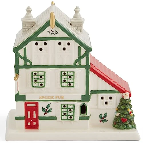 Spode – Christmas Tree Christmas Village Public House-LED-5 Inch X 5.5 Inch Figurine 1 Spode – Christmas Tree Christmas Village Public House-LED-5 Inch X 5.5 Inch Figurine