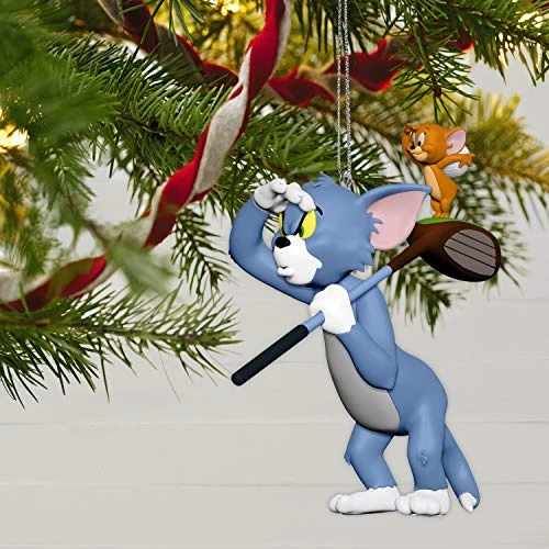 Hallmark Keepsake Christmas Ornament 2019 Year Dated Tom And Jerry Tee For Two Golf 6 Hallmark Keepsake Christmas Ornament 2019 Year Dated Tom And Jerry Tee For Two Golf - Image 6