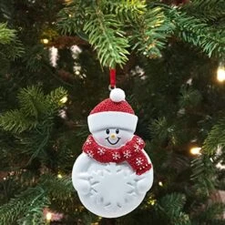 UniqXmas Personalized Snowman Figurine Christmas Ornament 2023 - Free Handwritten Customization | Snowman With Snowflake Red Santa Hat & Scarf For Xmas Tree | Unique Keepsake - Custom Name & Year 12 UniqXmas Personalized Snowman Figurine Christmas Ornament 2023 - Free Handwritten Customization | Snowman With Snowflake Red Santa Hat & Scarf For Xmas Tree | Unique Keepsake - Custom Name & Year -Department 56 Shop 51XqWnUL1lL