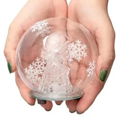 Christmas Angel Snow Globe Decorations - Color Changing LED Ornament Gift Decor(No Liquid No Music) 8 Christmas Angel Snow Globe Decorations - Color Changing LED Ornament Gift Decor(No Liquid No Music) -Department 56 Shop 51YDodr8GDL