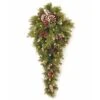 National Tree Company Pre-Lit Artificial Christmas Teardrop, Green, Frosted Berry, White Lights, Decorated With Pine Cones, Berry Clusters, Frosted Branches, Christmas Collection, 36 Inches 12 National Tree Company Pre-Lit Artificial Christmas Teardrop, Green, Frosted Berry, White Lights, Decorated With Pine Cones, Berry Clusters, Frosted Branches, Christmas Collection, 36 Inches -Department 56 Shop 51YJFcpXeAL