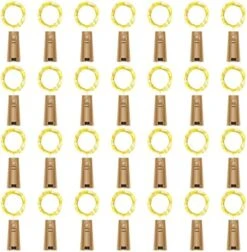 AOTHOD 28 Pack Wine Bottle Lights With Cork – Cork Lights For Wine Bottles 7 Ft Silver Wire Mini Cork Fairy Lights Battery Operated, Tiny Wine Cork Lights For DIY,Party, Wedding,Decor (Warm White) 13 AOTHOD 28 Pack Wine Bottle Lights With Cork – Cork Lights For Wine Bottles 7 Ft Silver Wire Mini Cork Fairy Lights Battery Operated, Tiny Wine Cork Lights For DIY,Party, Wedding,Decor (Warm White) -Department 56 Shop 51Zo2JXIvcL. AC