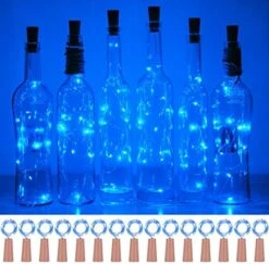 Wine Bottle Cork Lights 15Pack 10 LED/ 40 Inches Battery Operated Cork Shape Copper Wire Colorful Fairy Mini String Lights For Party Christmas Halloween Wedding Decoration (Warm White) 18 Wine Bottle Cork Lights 15Pack 10 LED/ 40 Inches Battery Operated Cork Shape Copper Wire Colorful Fairy Mini String Lights For Party Christmas Halloween Wedding Decoration (Warm White) -Department 56 Shop 51Zp8NXONDL. AC