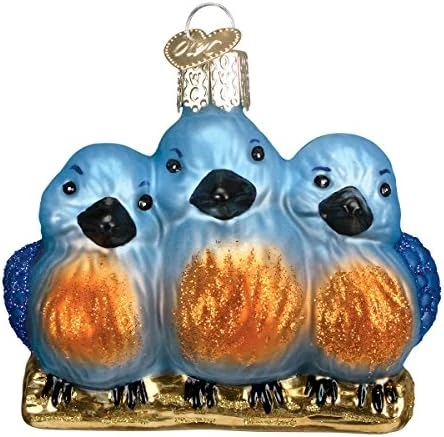 Old World Christmas Ornaments: Owls Glass Blown Ornaments For Christmas Tree, 3 X 3 9 Old World Christmas Ornaments: Owls Glass Blown Ornaments For Christmas Tree, 3 X 3 - Image 9