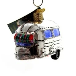 Old World Christmas Ornaments: Camping Outdoor Collection Glass Blown Ornaments For Christmas Tree, Vintage Trailer -Department 56 Shop 51aK1eb0dSL
