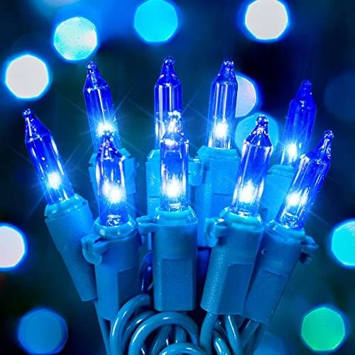 Hopolon Clear Christmas Lights Set 2PACK 50Count 13Feet Incandescent Bulb Mini String Lights For Indoor Christmas Tree Garland Birthday Wedding Festival Decor, Warm White 12 Hopolon Clear Christmas Lights Set 2PACK 50Count 13Feet Incandescent Bulb Mini String Lights For Indoor Christmas Tree Garland Birthday Wedding Festival Decor, Warm White - Image 12