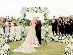 Artiflr 2 Pakc Artificial Peony Garland Flowers, 12ft Floral Greenery Garland Rose Flower Vine Garland With Mixed Peony Flowers And Green Leaves For Wedding Dining Table Home Party Decor (2, White) 9 Artiflr 2 Pakc Artificial Peony Garland Flowers, 12ft Floral Greenery Garland Rose Flower Vine Garland With Mixed Peony Flowers And Green Leaves For Wedding Dining Table Home Party Decor (2, White) -Department 56 Shop 51bU5TwI96L