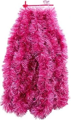 Tinsel Garland 25 Ft, Perfect For Holiday, Memorial Day, 4th Of July, Christmas, New Year's Eve Celebration, Wedding, Birthdays, Festivities, Special Events, Decorative Accents-1 Red, 25 Ft. Long -Department 56 Shop 51beFC633cL. AC