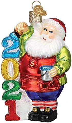 Old World Christmas Class Of 2021 Blown Glass 2020 Unique Christmas Ornaments For Christmas Tree Decorations 5 Old World Christmas Class Of 2021 Blown Glass 2020 Unique Christmas Ornaments For Christmas Tree Decorations - Image 5