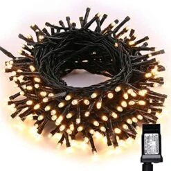 Toodour Halloween Orange Lights, 131ft 350 LED Plug In Halloween String Lights With 8 Modes And Timer, Connectable Outdoor Halloween Lights For Home, Party, Halloween Decor -Department 56 Shop 51bq6R934aL. AC