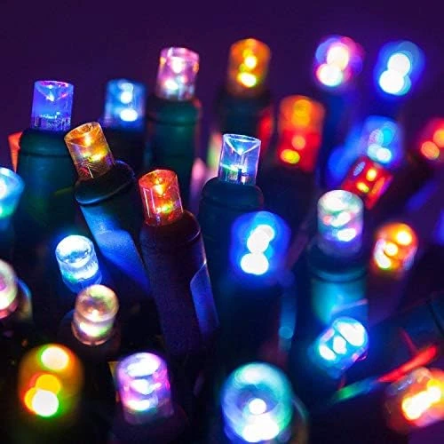 70 5mm Green And Blue LED Christmas Mini Light Set, 24' Blue LED Christmas Lights Green Christmas Lights LED Holiday Lights Outdoor Christmas String Lights 5 70 5mm Green And Blue LED Christmas Mini Light Set, 24' Blue LED Christmas Lights Green Christmas Lights LED Holiday Lights Outdoor Christmas String Lights - Image 5