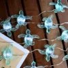 JASHIKA Beach Theme Cute Green Sea Turtle String Lights Ocean Fairy Decorative Lights 10ft 30 LEDs USB Powered Multi-Function Remote Control For Christmas House Party Bathroom Baby Shower Decor