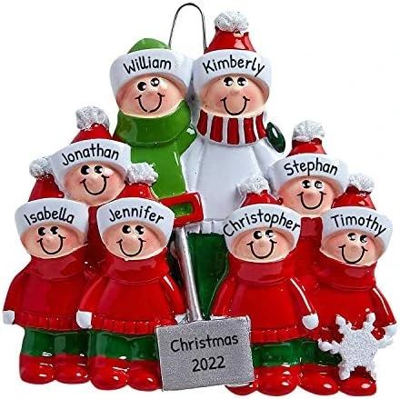 Personalized Family Ornament 2022 - Family Of 7 Christmas Ornaments 2022 - Snow Family Ornaments 2022 Family Of 7 Snow Ornaments Christmas Ornament Snow 2022 - Free Customization 11 Personalized Family Ornament 2022 - Family Of 7 Christmas Ornaments 2022 - Snow Family Ornaments 2022 Family Of 7 Snow Ornaments Christmas Ornament Snow 2022 - Free Customization - Image 11