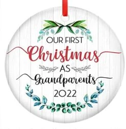 Christmas Tree Decorations Ornaments, Grandma, Nana Gifts For New Grandma, Gifts For First Time Grandma, Grandparent, Pregnancy Announcements Ornaments, Grandparents Ceramic Ornaments -Department 56 Shop 51d742vP4UL. AC