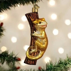 Old World Christmas Ornaments Bearded Dragon Glass Blown Ornaments For Christmas Tree -Department 56 Shop 51dY6yZ5Q0L