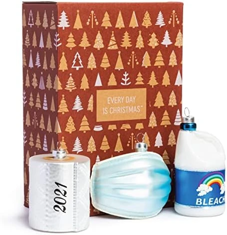 Every Day Is Christmas Glass Blown Ornaments Cute Hand Made Figurines Tree Decoration, Rainbow 9 Every Day Is Christmas Glass Blown Ornaments Cute Hand Made Figurines Tree Decoration, Rainbow - Image 9