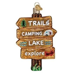 Old World Christmas Ornaments Gone Camping Glass Blown Ornaments For Christmas Tree