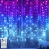 Curtain Lights Purple Pink Teal Blue Ombre Fairy Lights With Remote, LED String Curtain Lights For Girls Kids Mermaid Decoration Lights Bedroom Wall Hanging Nautical Sea Ocean Frozen Theme Decor 23 Curtain Lights Purple Pink Teal Blue Ombre Fairy Lights With Remote, LED String Curtain Lights For Girls Kids Mermaid Decoration Lights Bedroom Wall Hanging Nautical Sea Ocean Frozen Theme Decor -Department 56 Shop 51emsPsDSAS